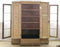 19th Century Scottish Bookshelves - Front View with Doors Open - For Sale