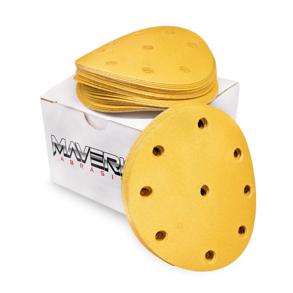 6" Hook & Loop Sanding Discs (Box of 50) - Maverick Abrasives product image