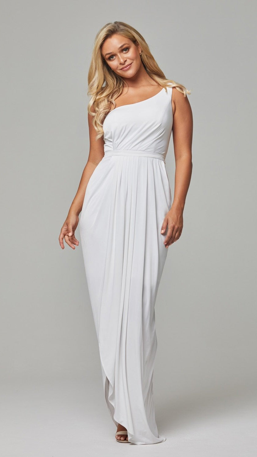 jersey knit wedding dress