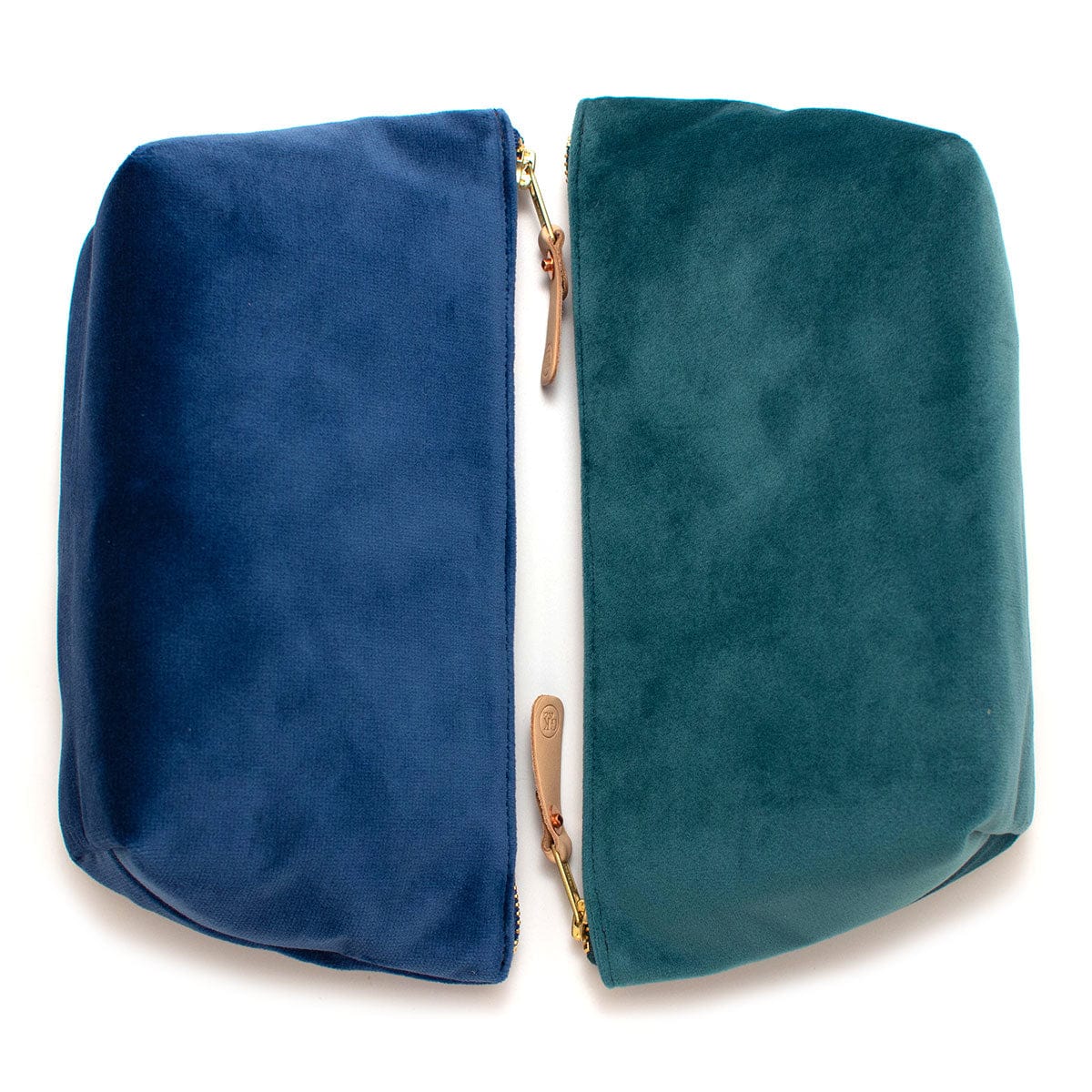 Sapphire Velvet Travel Clutch