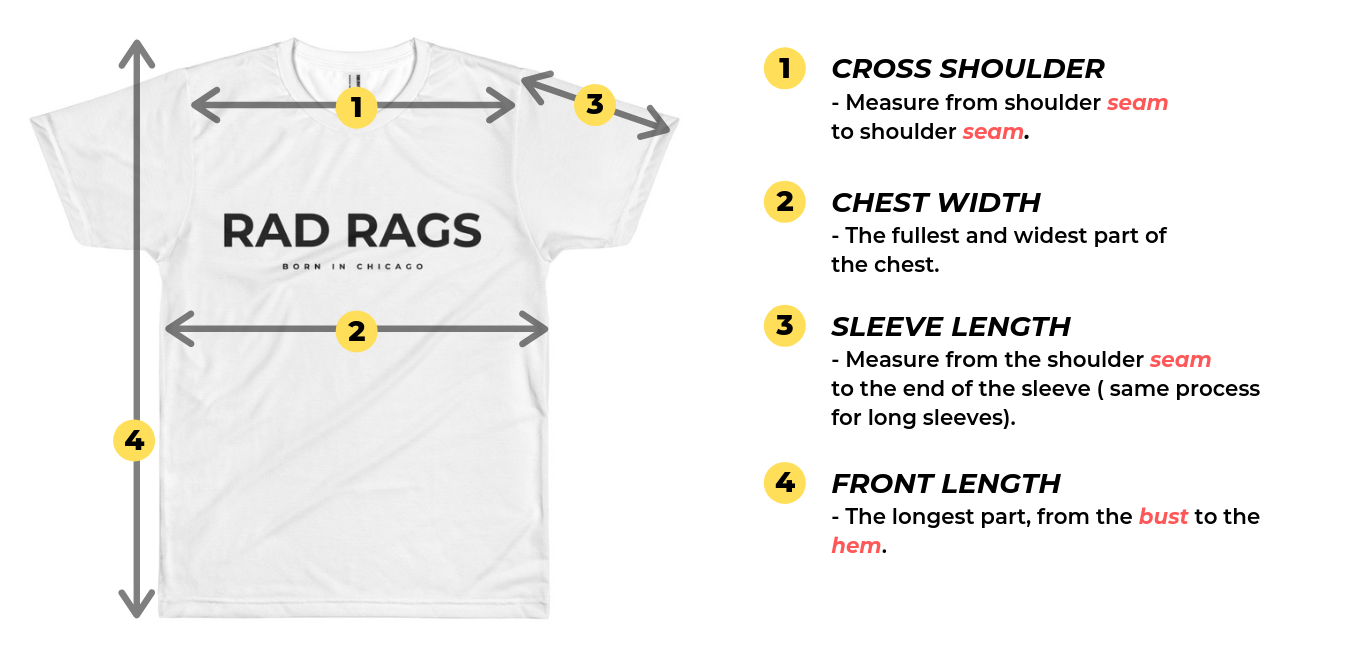 Measuring Guide Rad Rags Supply