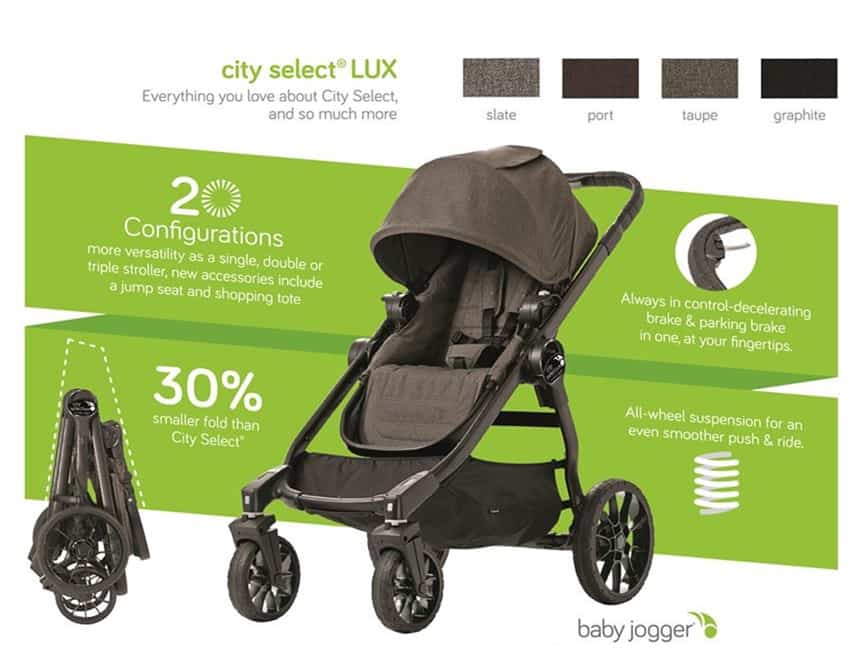 city select lux port second seat