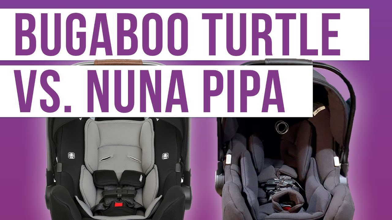 nuna pipa car seat comparison