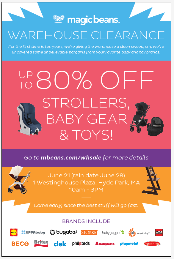 stroller warehouse sale