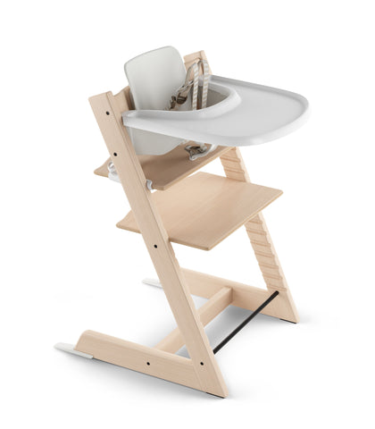 Tripp Trapp high chair with tray attached
