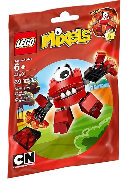 Vulk LEGO Mixel Red