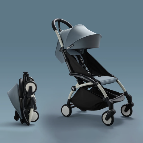 Babyzen YOYO2 stroller folded and unfolded