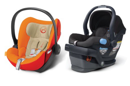 cybex cloud q infant car seat and uppababy mesa