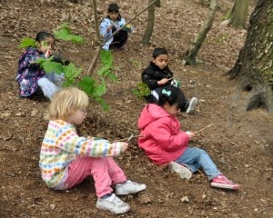 forest school kids