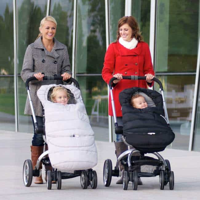 double stroller footmuff