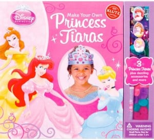 birthday gifts disney princess tiaras klutz