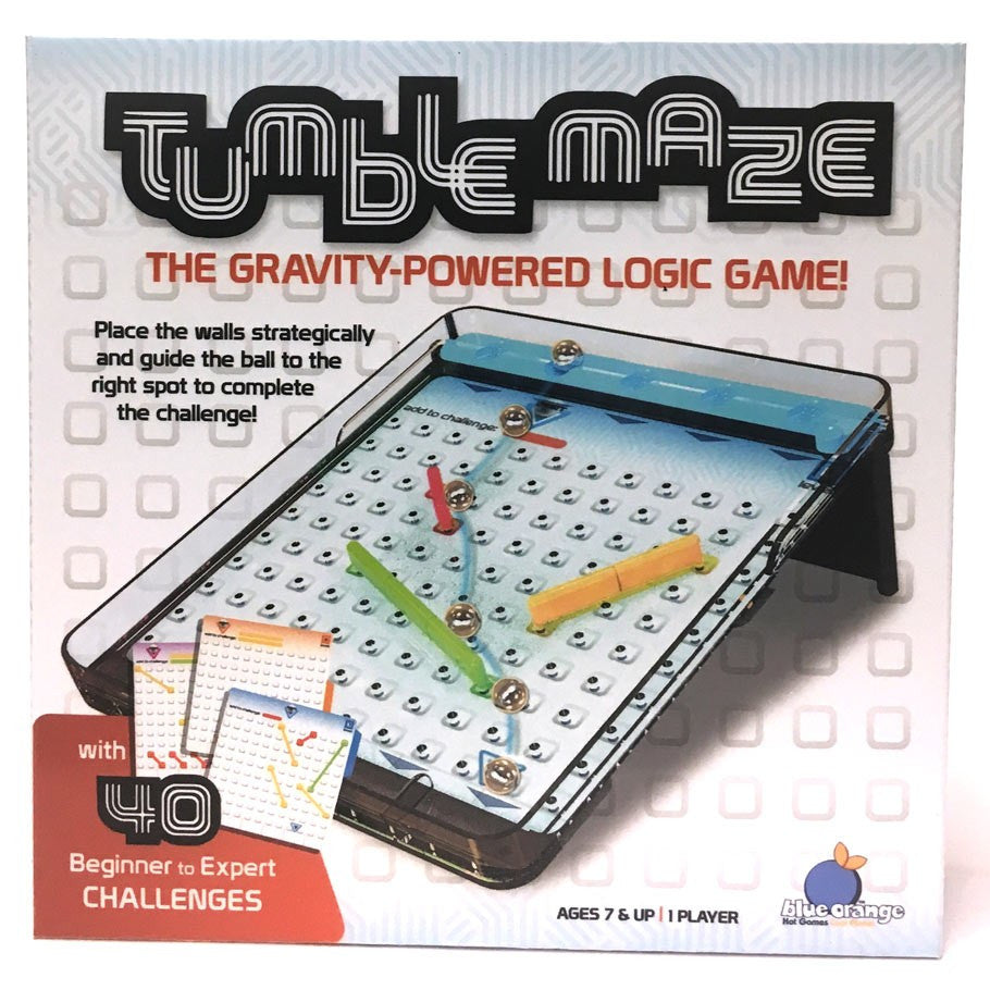Blue Orange - Tumble Maze Logic Game