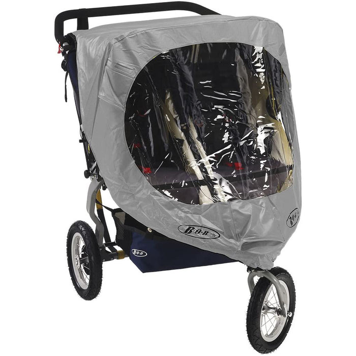 bob revolution double stroller rain cover