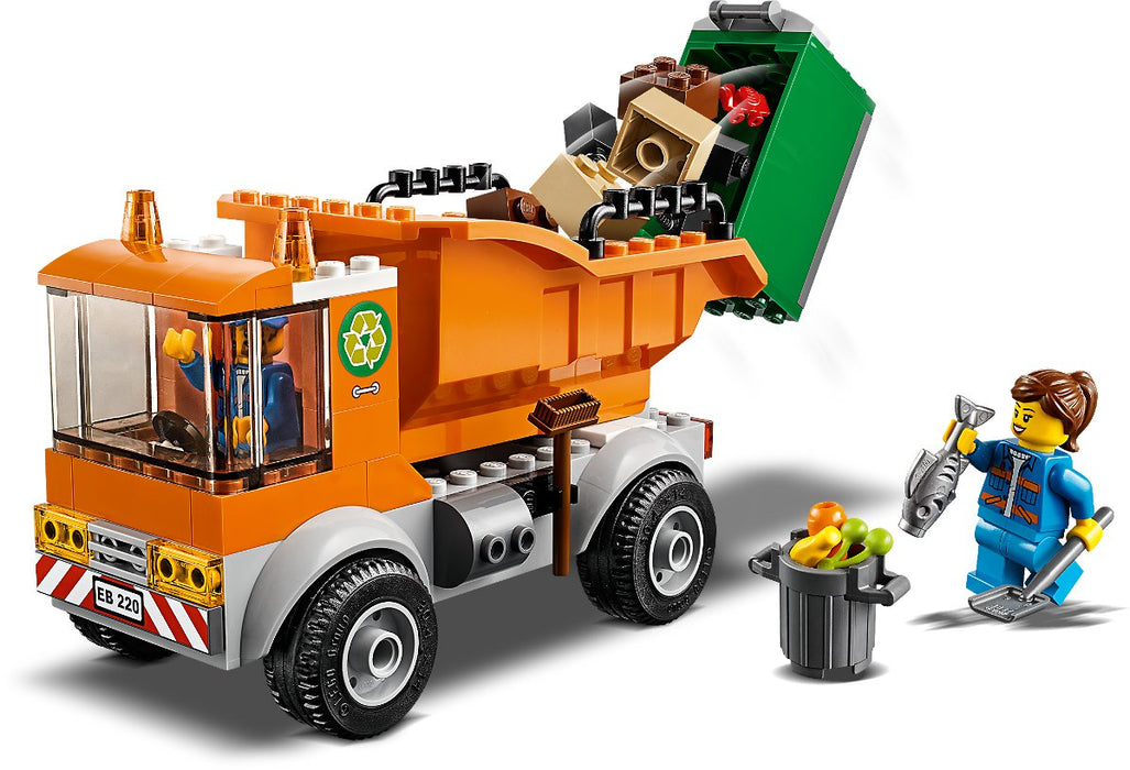 lego dumpster truck