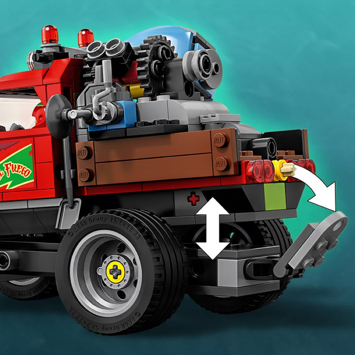 lego hidden side stunt truck