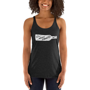 Just Like Fine Wine Facebook Group Wine Bottle - Women's Racerback Tank