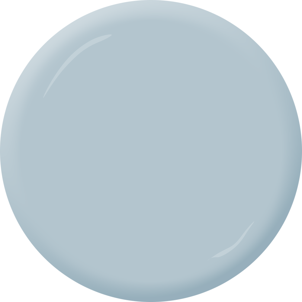 Round color dollop image of the paint color KM4998 Crackling Lake avaialable at Kelly-Moore Paints.