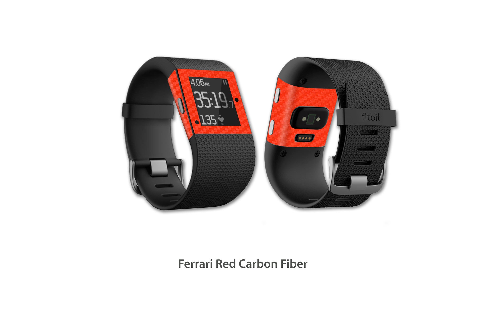 fitbit surge red light