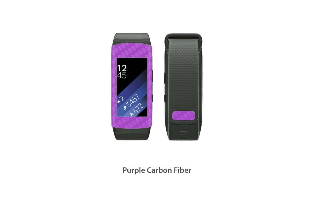 Mand breedtegraad catalogus Samsung Gear Fit2 Skins - Carbon Fiber Series | Stickerboy Skins for  protecting your mobile device