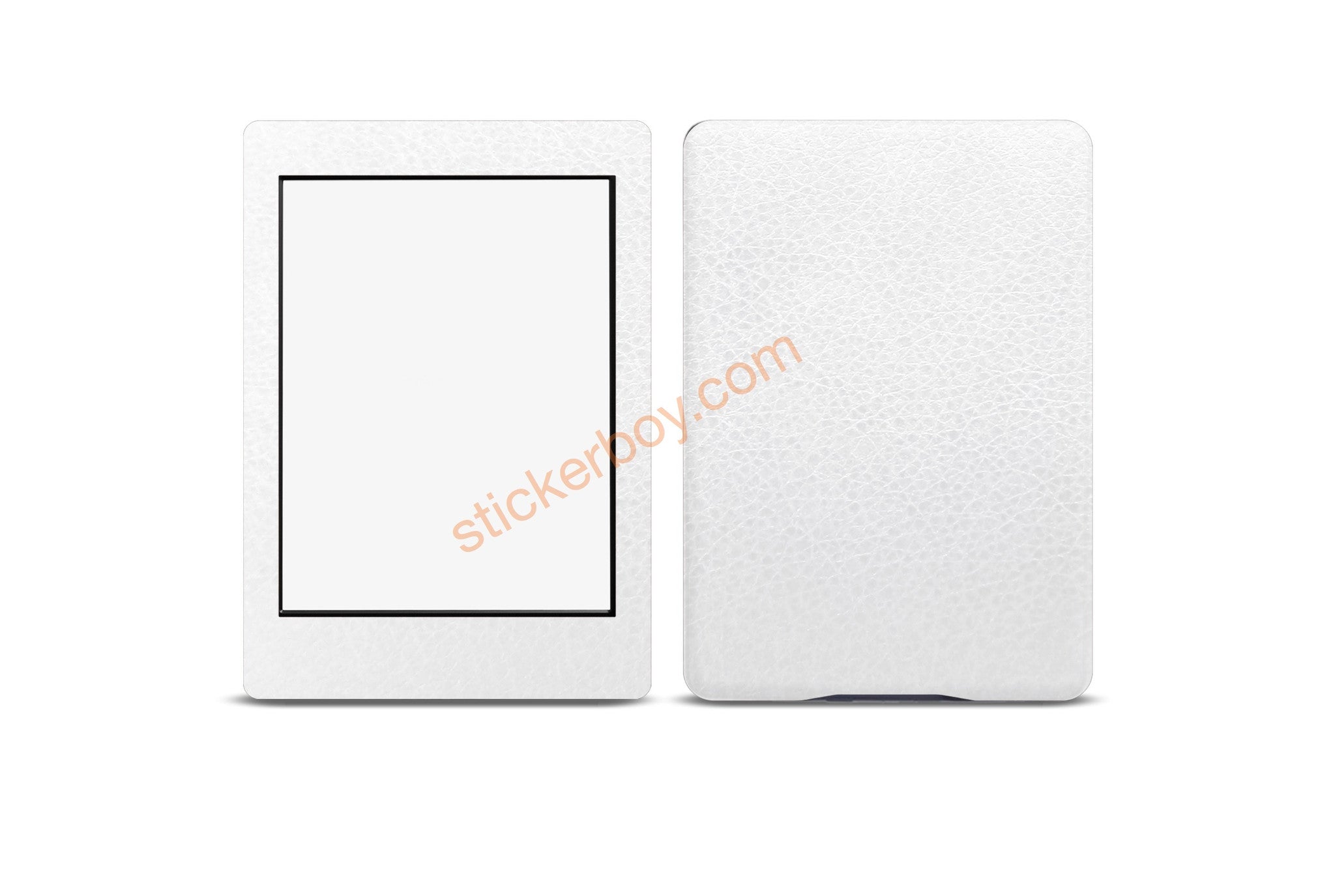 White Leather Kindle Paperwhite Skins Stickerboy Skins For Protecting Your Mobile Device