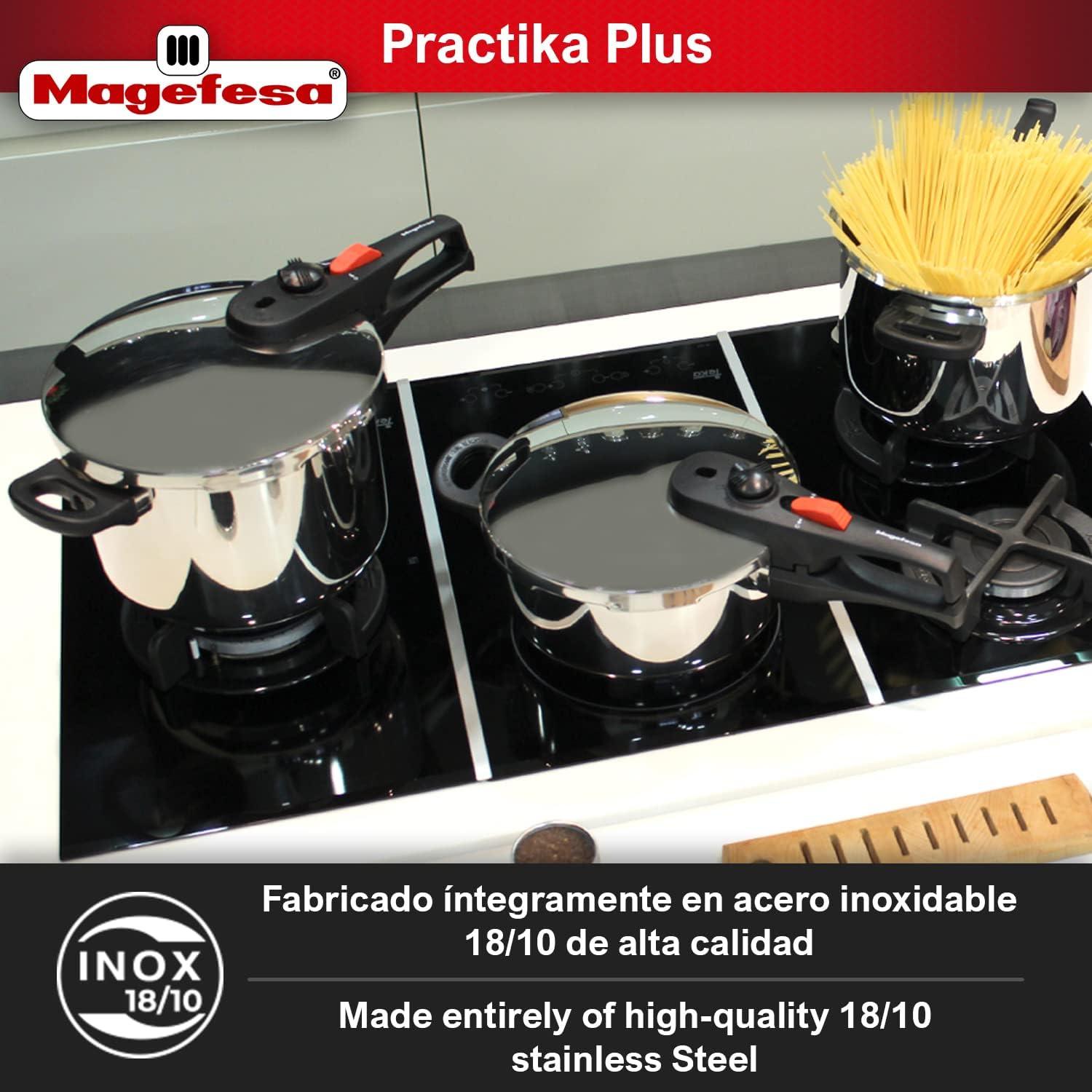 Olla a Presion en Acero Inoxidable Olla express 6 Quart Cookware