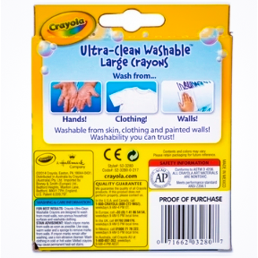 Crayola® Ultra-Clean Washable Markers, Conical Tip - Set of 8