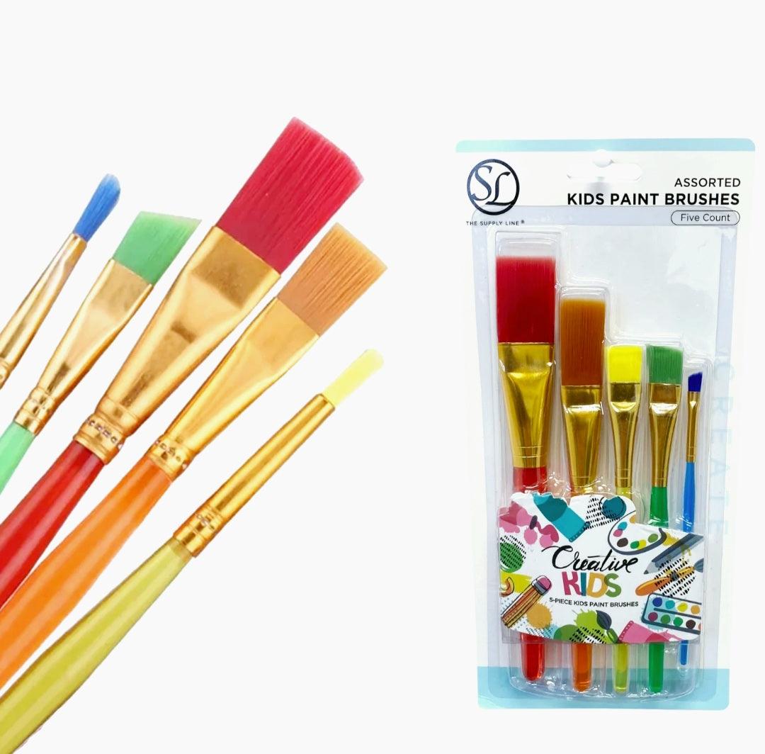 The Supply Line - 5 or 7 Pcs. Kids Paint Brushes