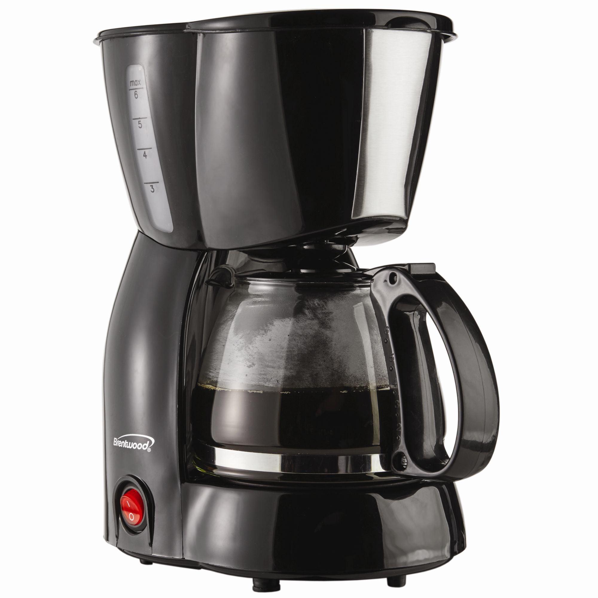 Black & Decker 5 Cup Coffee Maker CM0701W Permanent Filter, Space Saving 