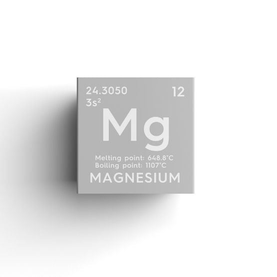 Image of magnesium used in CameLife's Muscle MAGic cream. 