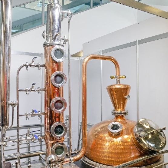 Image of CameLife's terpene distillation plant