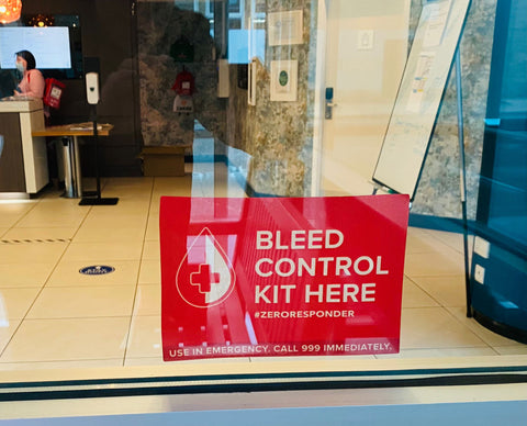 Bleed Control Kit Window Sticker