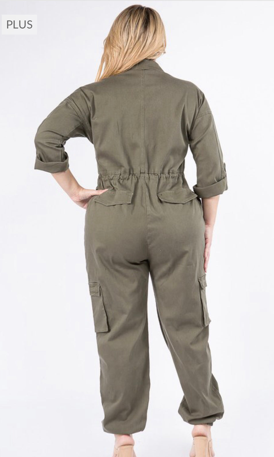 cargo utility jumpsuit