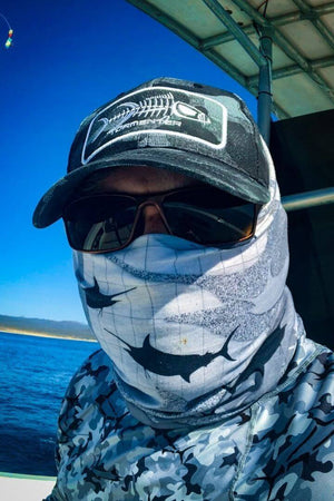 Blue Camo Fishing Visor - Tormenter Ocean