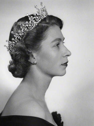 A young Queen Elizabeth II