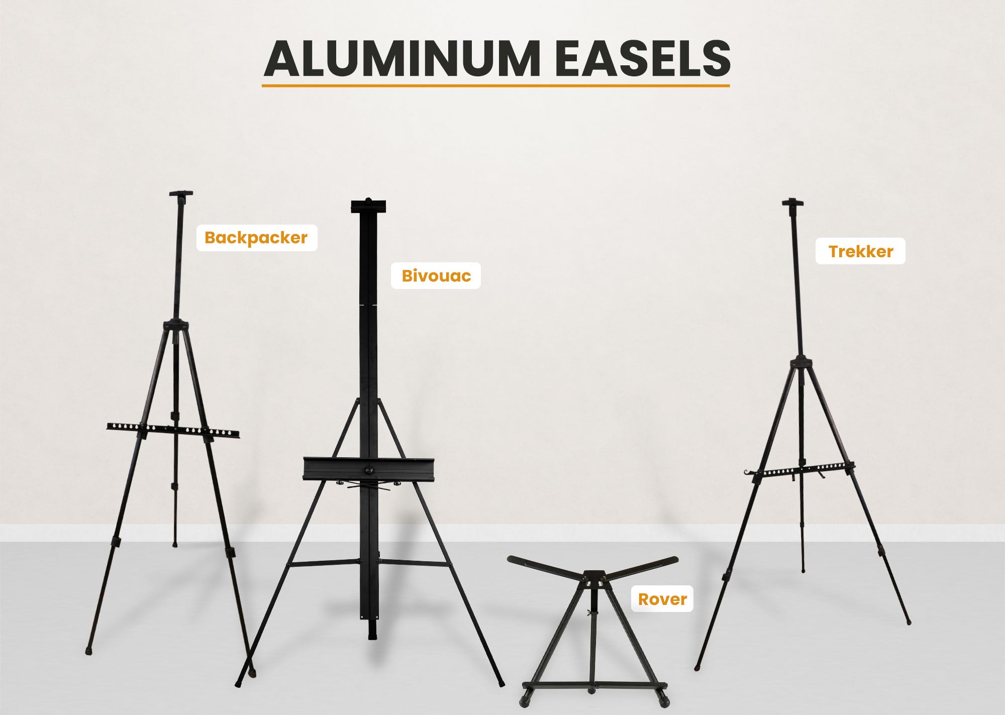 Aluminum Standing Easel – Posterjack USA