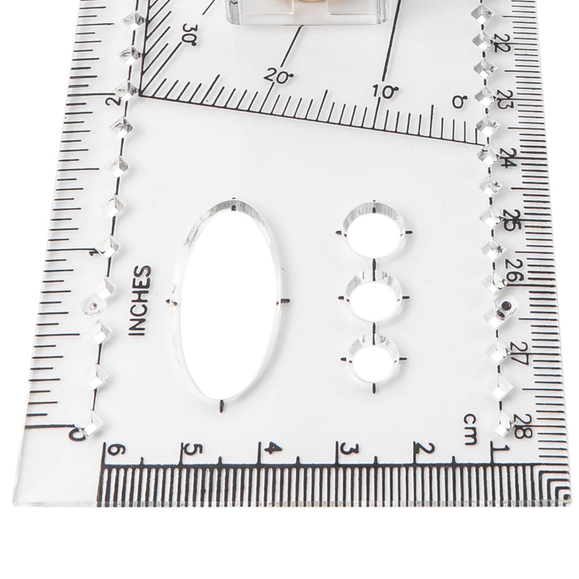 Rovepic Measuring Rolling Ruler Plastic Multifunctional Drawing Parallel  Rolling Ruler Circle Arc Drawing Design Rulers for Drawing Parallel Lines