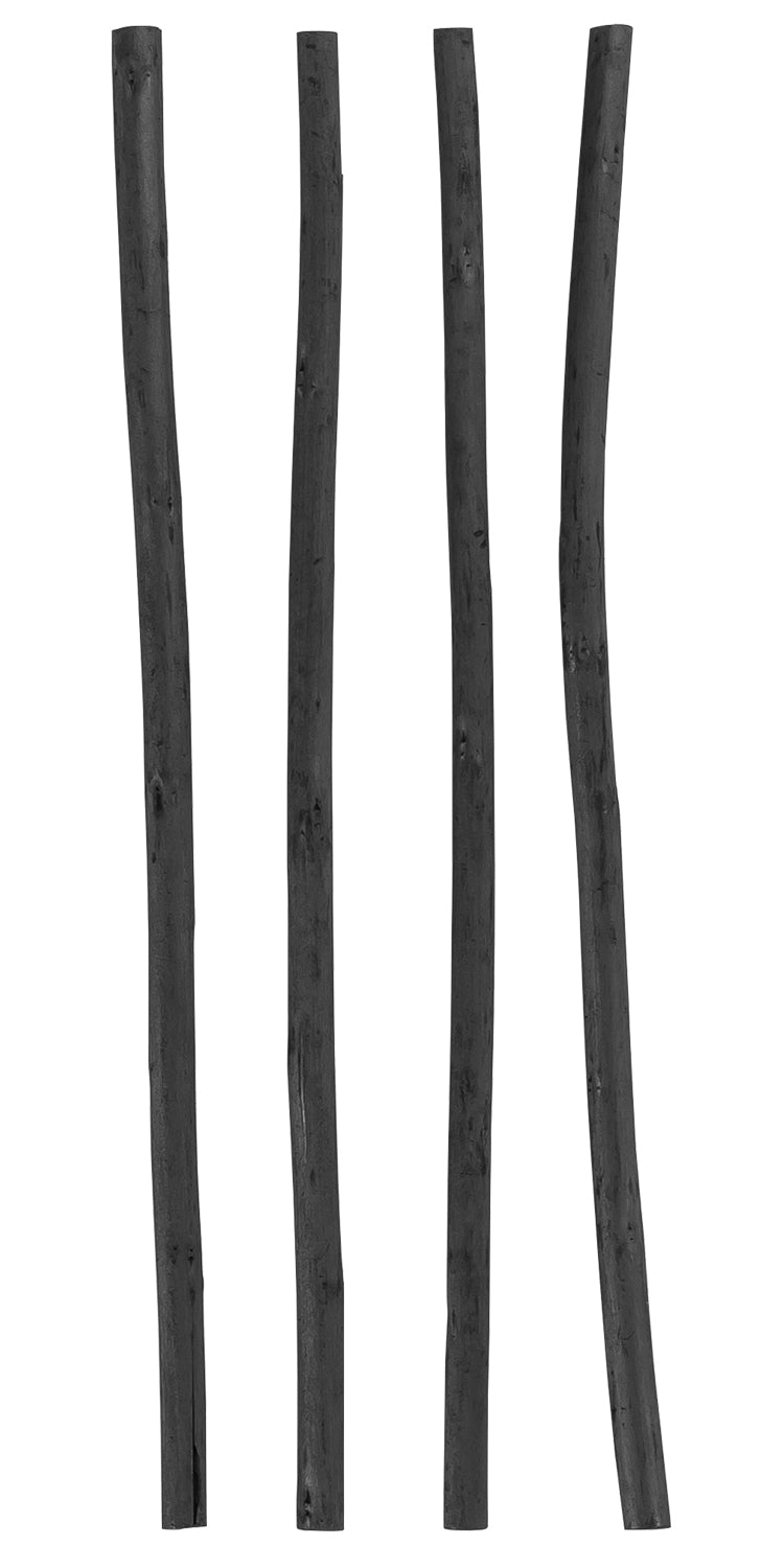 ARTEZA Compressed Charcoal Sticks Set of 16 Medium and Hard Grade