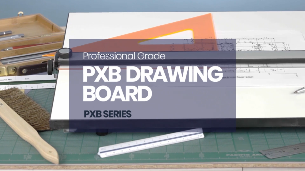 Pacific Arc Drawing Board with Parallel Bar 18 x 24