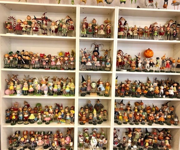 Lori's Collection of her Reproduction Figures