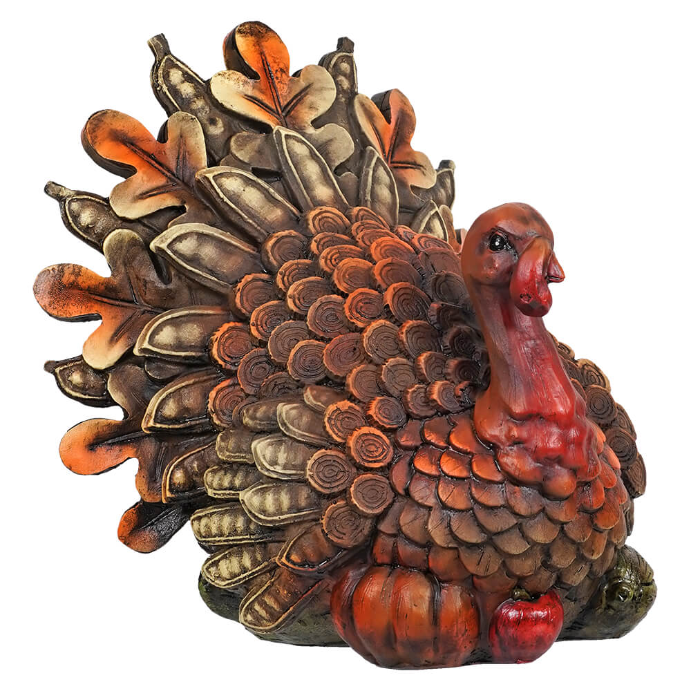 Design Imports Harvest Feast Thanksgiving Turkey Dishtowel Set of 2