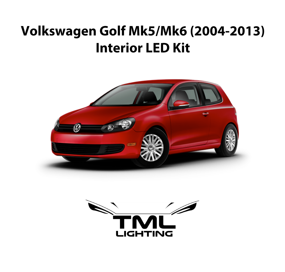 Volkswagen Golf Mk5 Mk6 Full Led Interior Kit V2 0 2004 2009