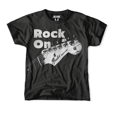 Fender Rock On Kids T-Shirt by Tailgate