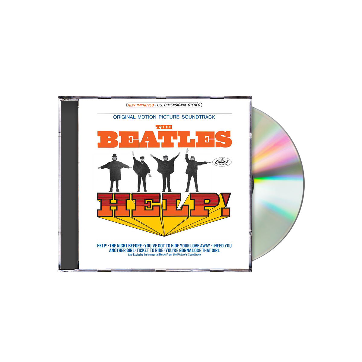 Zweet ontrouw Kaliber The Beatles - Help! Original Motion Picture Soundtrack CD – uDiscover Music