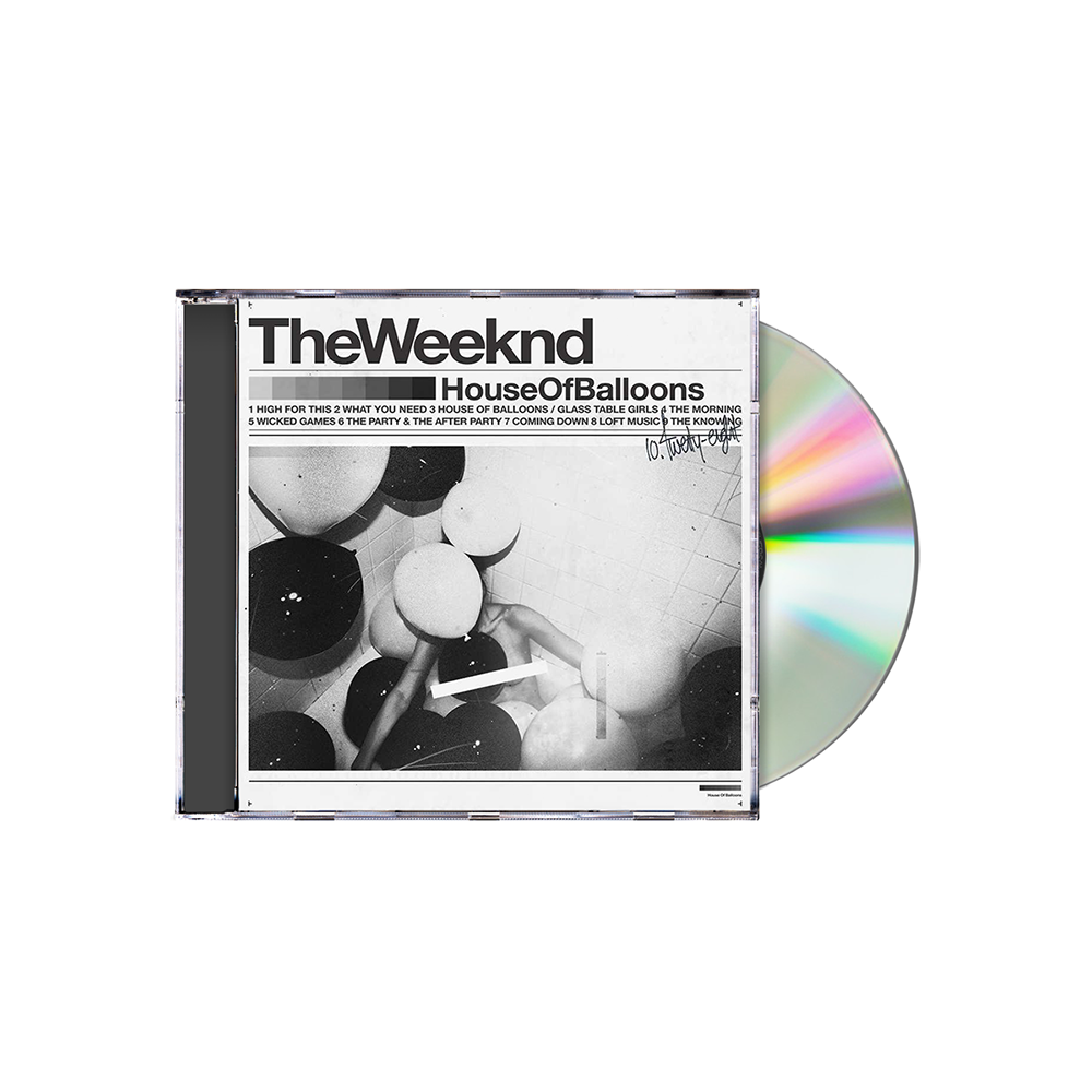 The Weeknd House Of Balloons CD uDiscover Music