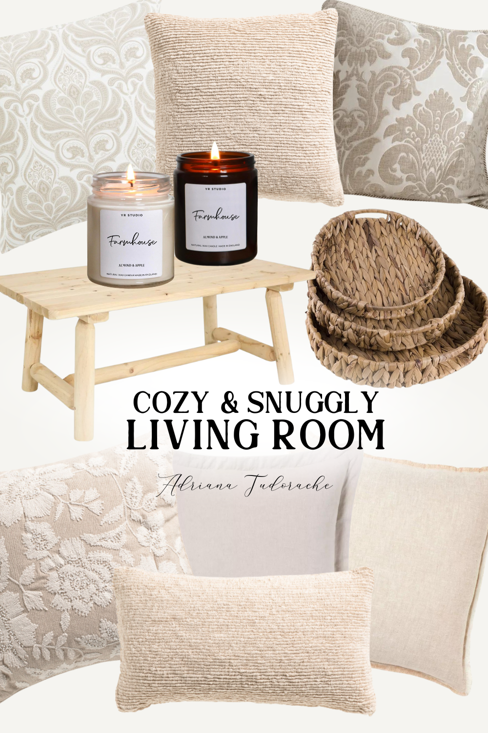 Farmhouse-style Cushions & Cosy Home Decor