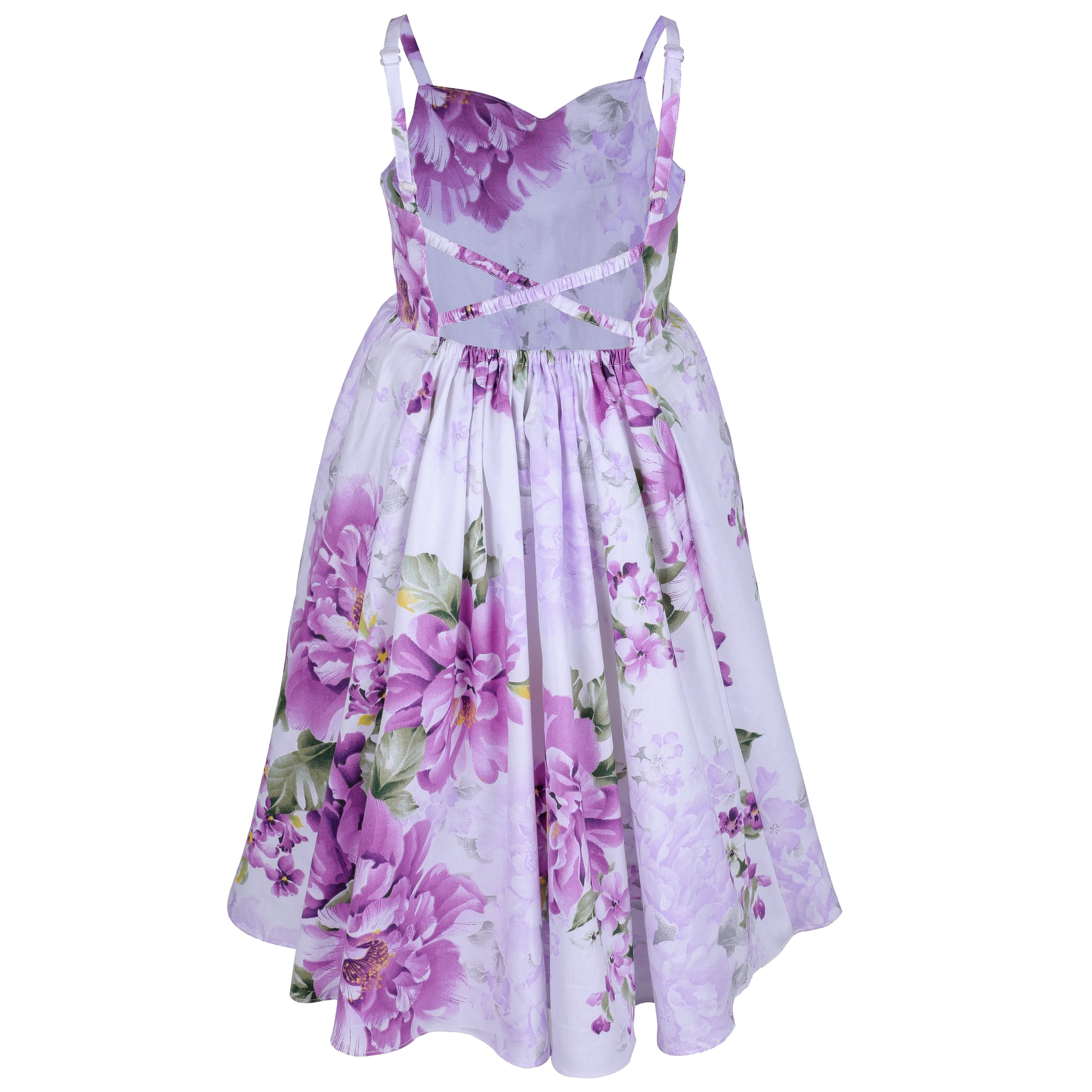 purple beach dress