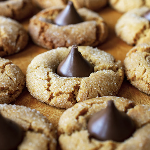 Peanut Butter Blossom Cookies