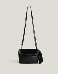 Convertible Fringe Belt Bag in Black – Moxie Made
