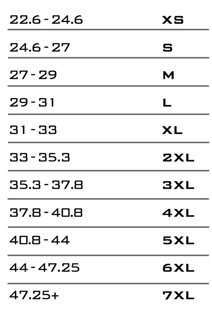 What Waist Size Chart