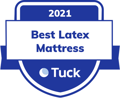 Best Overall Latex Mattress 2021 Award by Tuck.com